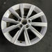 17" BEETLE 17 17x7 , exposed lug nuts, 10 spoke, opt CL1 Original OEM Wheel Rim - Side Profile