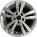 16" ELANTRA 17 16x6.5, alloy, Sdn Original OEM Wheel Rim - Front View