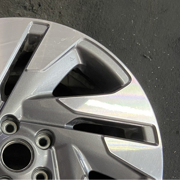 18" LEGACY 23-24 18x7.5 alloy Sedan machined face with pockets Original OEM Wheel Rim