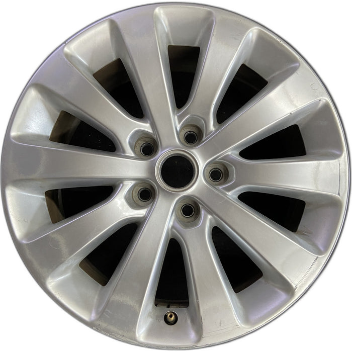 17" VERANO 12-13 17x7 Original OEM Wheel Rim - Front View
