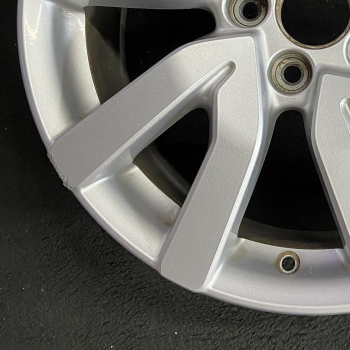 18" PILOT 19 18x8 alloy 5 V spoke factory installed w/o machined face Original OEM Wheel Rim