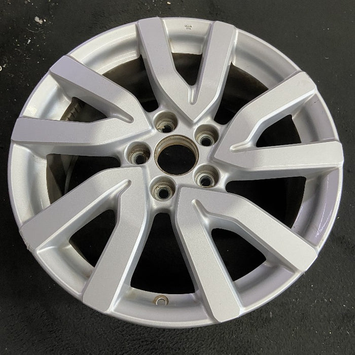 18" PILOT 19 18x8 alloy 5 V spoke factory installed w/o machined face Original OEM Wheel Rim