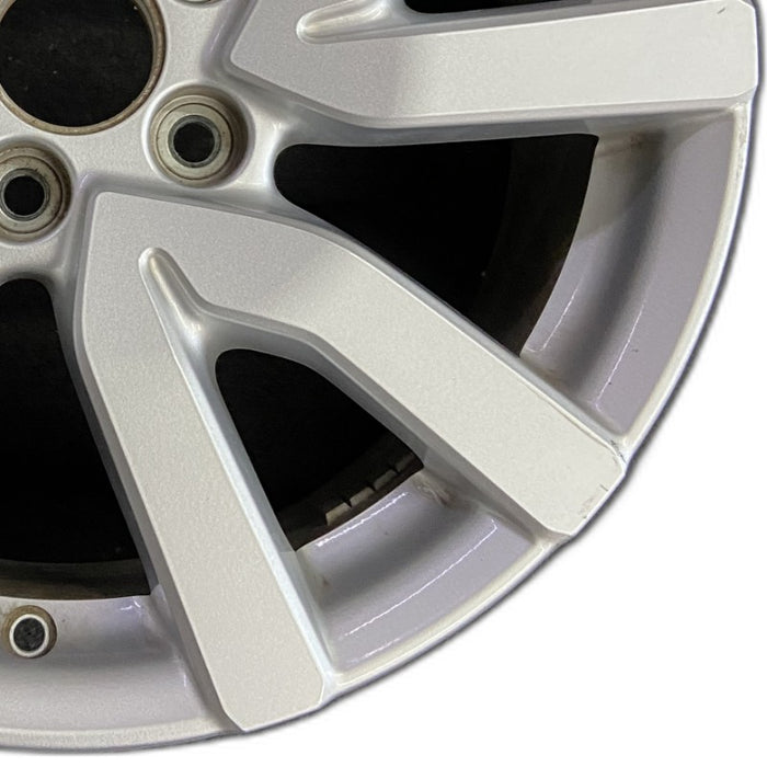 18" PILOT 19 18x8 alloy 5 V spoke factory installed w/o machined face Original OEM Wheel Rim