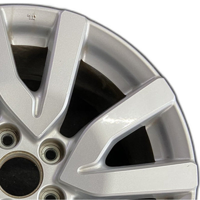 18" PILOT 19 18x8 alloy 5 V spoke factory installed w/o machined face Original OEM Wheel Rim