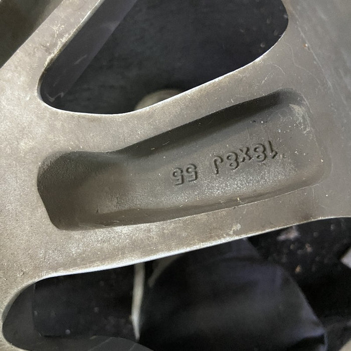 18" PILOT 19 18x8 alloy 5 V spoke factory installed w/o machined face Original OEM Wheel Rim