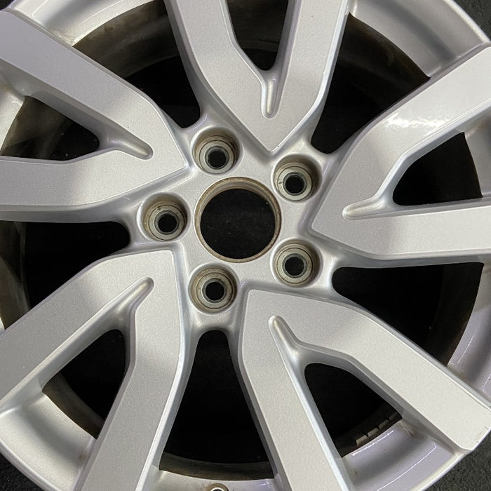 18" PILOT 19 18x8 alloy 5 V spoke factory installed w/o machined face Original OEM Wheel Rim