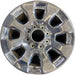 20" FORD F250SD PICKUP 17 20x8 , 8 spoke, chrome, 4" center cap, Original OEM - Front View