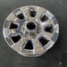 20" FORD F250SD PICKUP 17 20x8 , 8 spoke, chrome, 4" center cap, Original OEM - Close-Up Detail