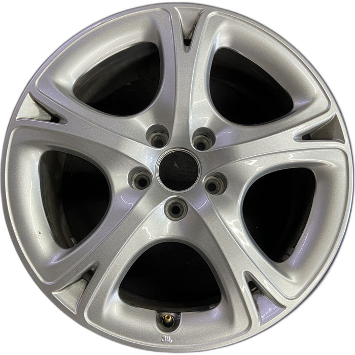 17" HORNET 23-25 aluminum, 17x7 Original OEM Wheel Rim - Front View