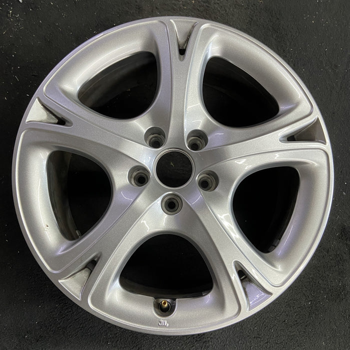 17" HORNET 23-25 aluminum, 17x7 Original OEM Wheel Rim - Angle View