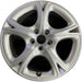 17" HORNET 23-25 aluminum, 17x7 Original OEM Wheel Rim - Front View