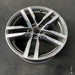 19" AUDI TT 16 Base, 19x9 , , straight spokes Original OEM Wheel Rim - Close-Up Detail