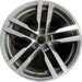 19" AUDI TT 16 Base, 19x9 , , straight spokes Original OEM Wheel Rim - Front View