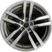19" AUDI TT 16 Base, 19x9 , , straight spokes Original OEM Wheel Rim - Front View