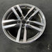 19" AUDI TT 16 Base, 19x9 , , straight spokes Original OEM Wheel Rim - Close-Up Detail