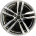 19" AUDI TT 16 Base, 19x9 , , straight spokes Original OEM Wheel Rim - Front View