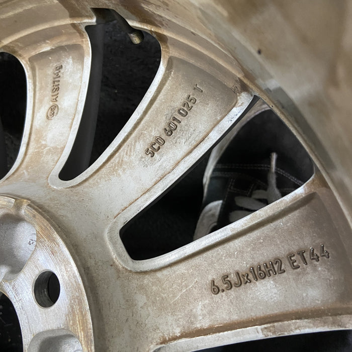 16" BEETLE 13-18 16x6.5, alloy Original OEM Wheel Rim - Back View