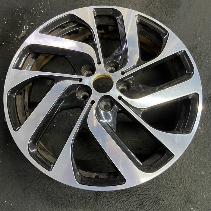 19" BMW i3 14-19 19x5 , 10 spoke, , R. Original OEM Wheel Rim - Side Profile