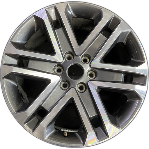 20" FORD F150 PICKUP 21-23 20x8.5, 6 spoke, machined dark gray Original OEM - Front View