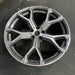 21" BMW X5 19-20 21x10.5, , , narrow spoke end Original OEM Wheel Rim - Side Profile