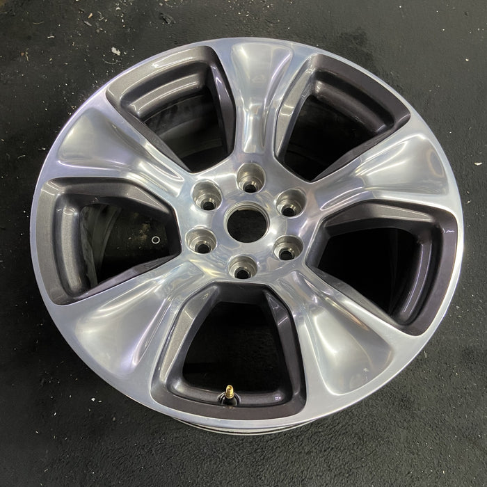 20" DODGE 1500 PICKUP 19-21 , 20x9, , 5 spoke, opt WRB Original OEM Wheel Rim - Side Profile