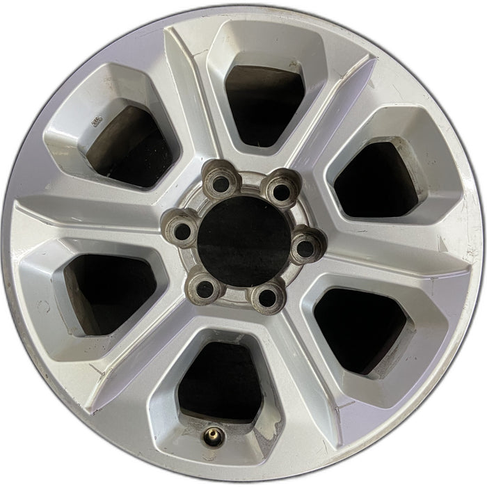 17" 4 RUNNER 14 17x7, alloy Original OEM Wheel Rim - Front View