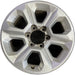 17" 4 RUNNER 14 17x7, alloy Original OEM Wheel Rim - Front View