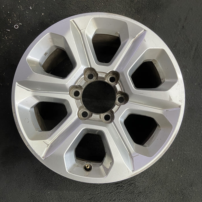 17" 4 RUNNER 14 17x7, alloy Original OEM Wheel Rim - Angle View
