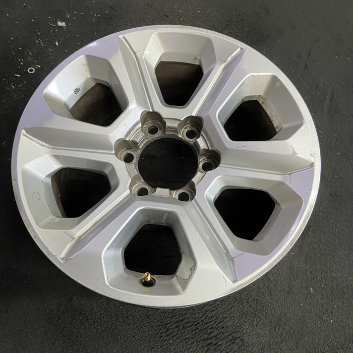 17" 4 RUNNER 14 17x7, alloy Original OEM Wheel Rim - Side Profile