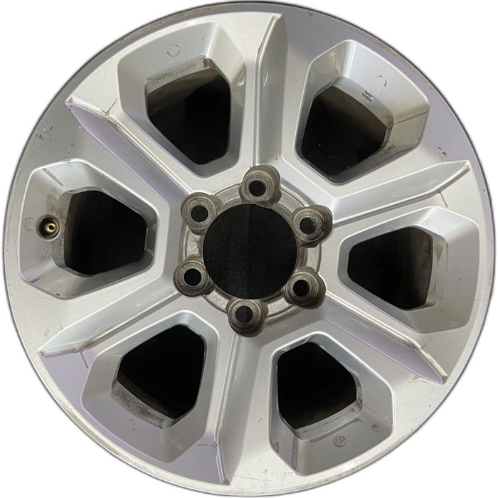 17" 4 RUNNER 14 17x7, alloy Original OEM Wheel Rim - Front View