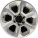 17" 4 RUNNER 14 17x7, alloy Original OEM Wheel Rim - Front View