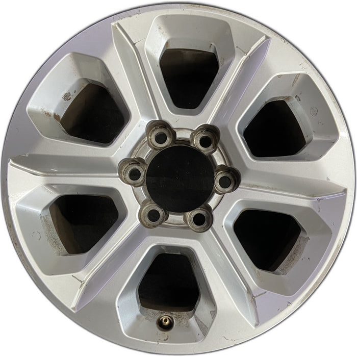 17" 4 RUNNER 14 17x7, alloy Original OEM Wheel Rim - Front View