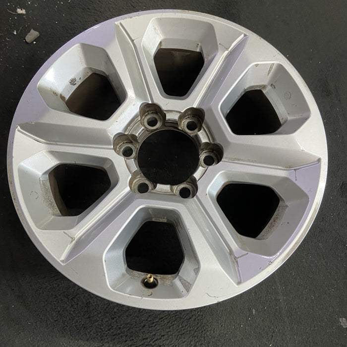 17" 4 RUNNER 14 17x7, alloy Original OEM Wheel Rim - Side Profile