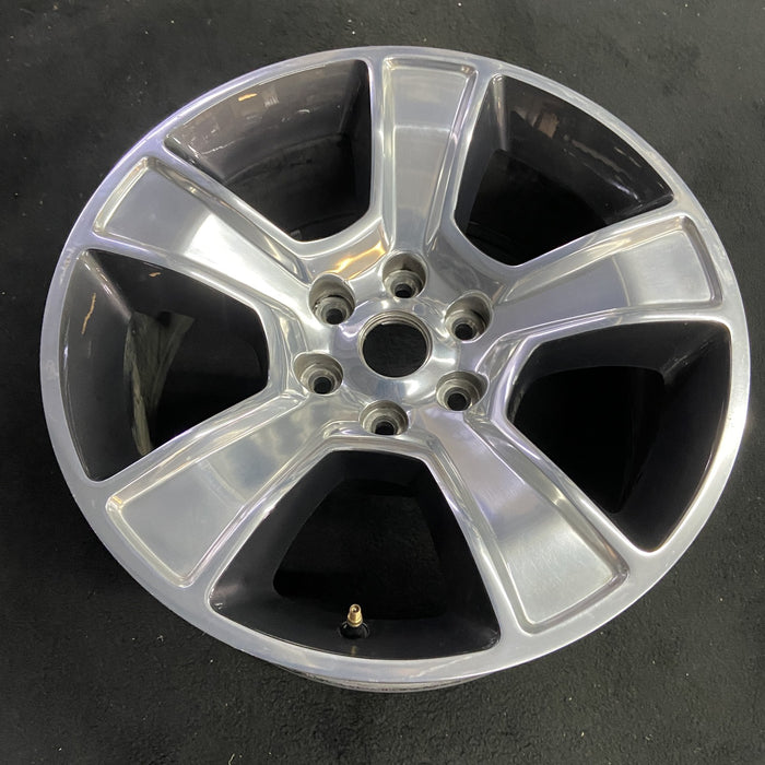 20" DODGE 1500 PICKUP 19-21 , 20x9, , 5 spoke, opt WRF Original OEM Wheel Rim - Side Profile