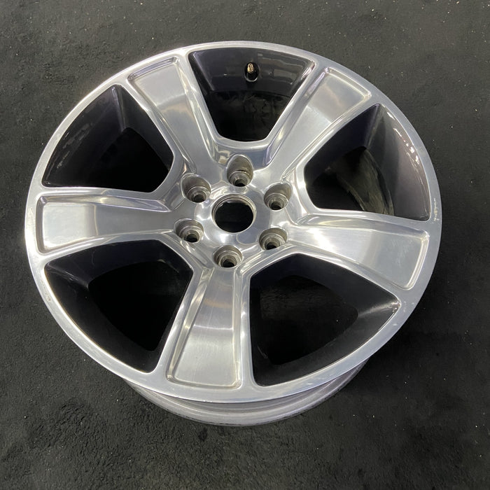 20" DODGE 1500 PICKUP 19-21 , 20x9, , 5 spoke, opt WRF Original OEM Wheel Rim - Close-Up Detail