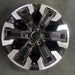 17" FRONTIER 22-24 17x7.5, alloy , single spoke Original OEM Wheel Rim - Angle View