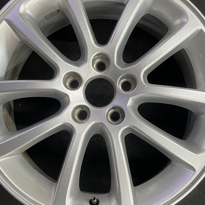 18" EDGE 07 18x7.5 aluminum TPMS 10 spoke light silver Original OEM Wheel Rim