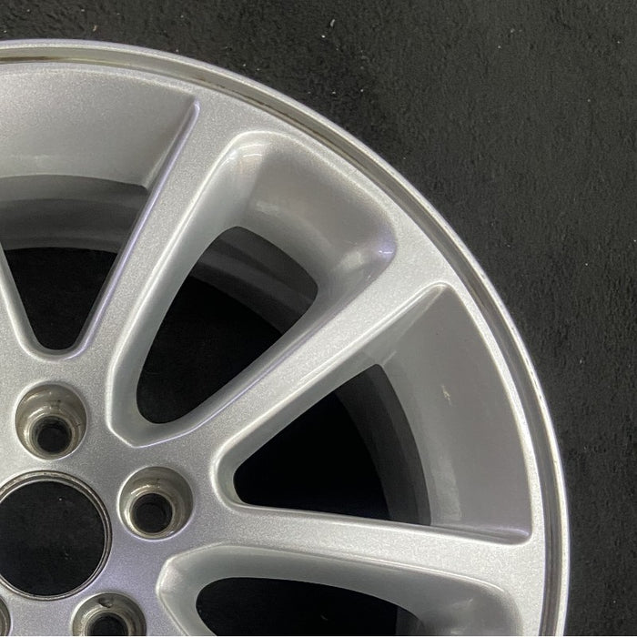 18" EDGE 07 18x7.5 aluminum TPMS 10 spoke light silver Original OEM Wheel Rim