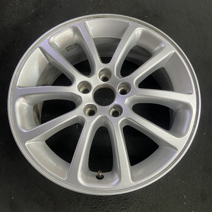 18" EDGE 07 18x7.5 aluminum TPMS 10 spoke light silver Original OEM Wheel Rim