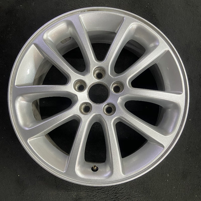 18" EDGE 07 18x7.5 aluminum TPMS 10 spoke light silver Original OEM Wheel Rim