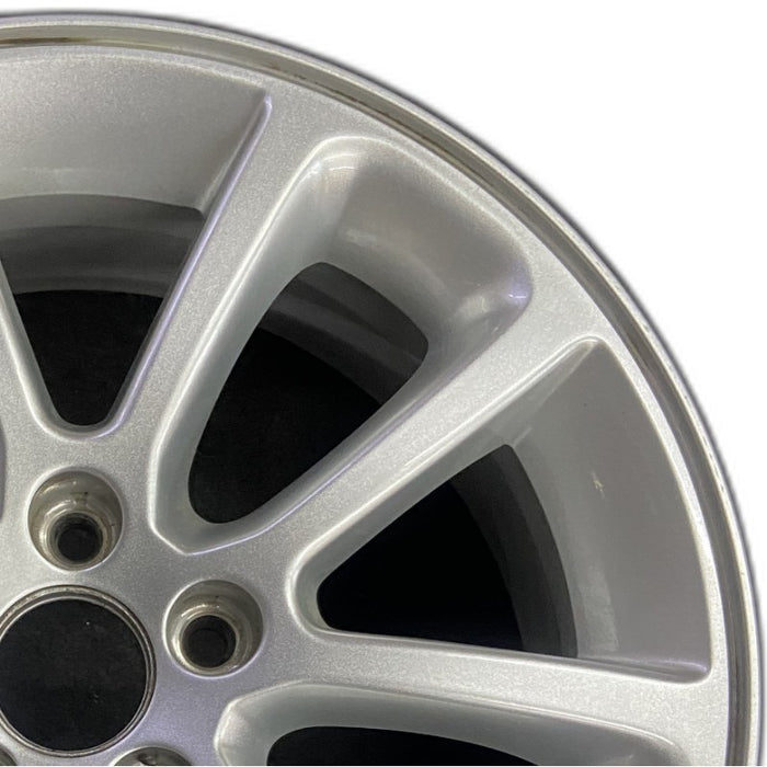 18" EDGE 07 18x7.5 aluminum TPMS 10 spoke light silver Original OEM Wheel Rim