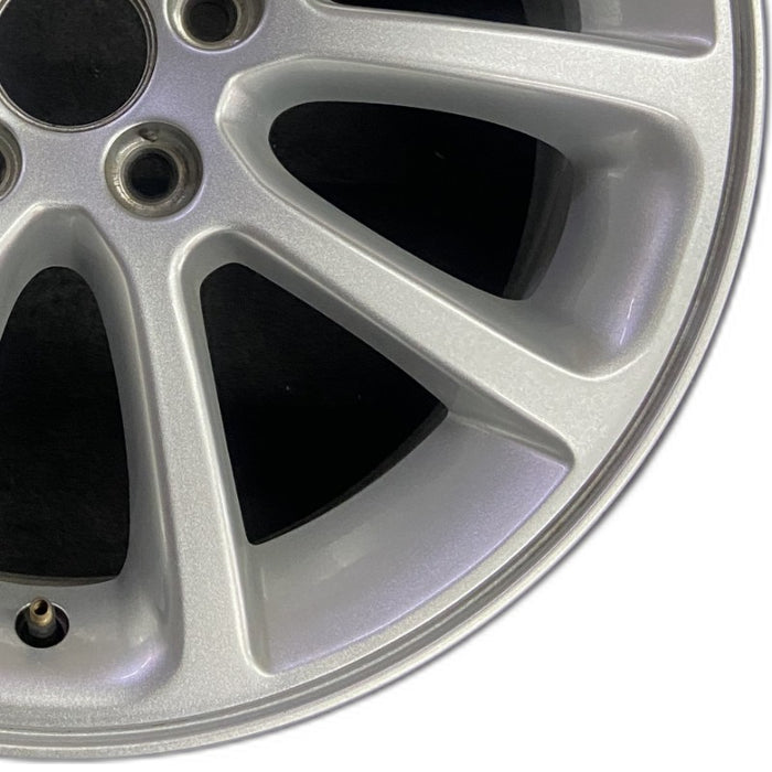 18" EDGE 07 18x7.5 aluminum TPMS 10 spoke light silver Original OEM Wheel Rim