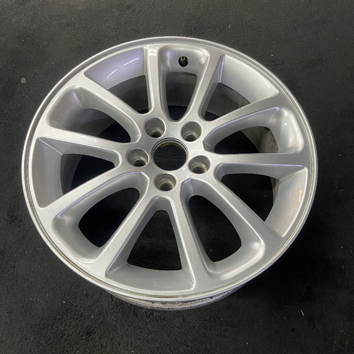 18" EDGE 07 18x7.5 aluminum TPMS 10 spoke light silver Original OEM Wheel Rim