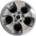 18" WRANGLER 16 18x7.5 5 hole Original OEM Wheel Rim - Front View