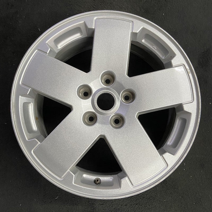 18" WRANGLER 07-08 18x7.5 5 spoke Original OEM Wheel Rim - Front View