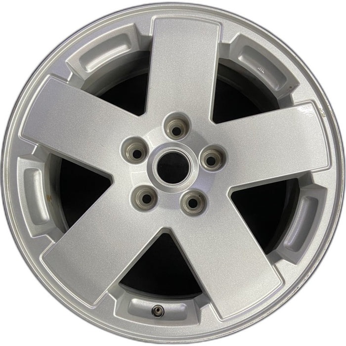 18" WRANGLER 07-08 18x7.5 5 spoke Original OEM Wheel Rim - Front View