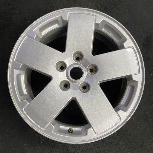 18" WRANGLER 07-08 18x7.5 5 spoke Original OEM Wheel Rim - Front View