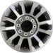 18" FORD F250SD PICKUP 20 18x8, aluminum, 12 spoke , Original OEM Wheel Rim - Front View