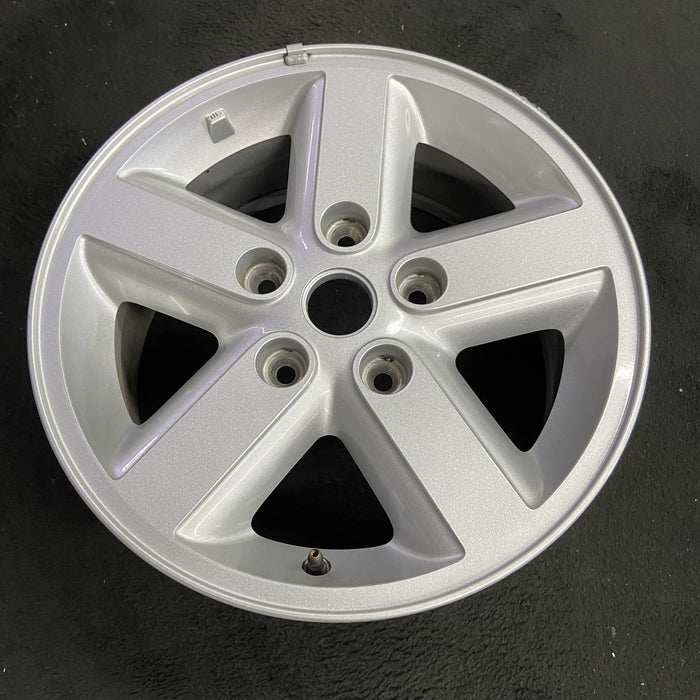 16" WRANGLER 07-08 16x7, aluminum Original OEM Wheel Rim - Side Profile