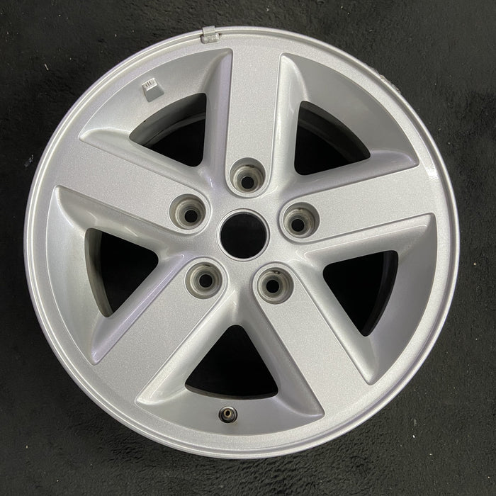 16" WRANGLER 07-08 16x7, aluminum Original OEM Wheel Rim - Angle View